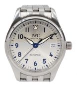 International Watch Company Pilot's automatic 36 stainless steel wristwatch