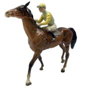 Beswick Racehorse and Jockey