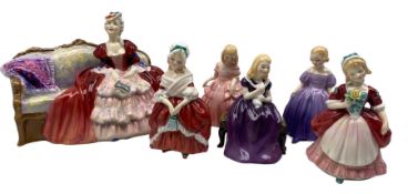 Royal Doulton figure 'Belle O'The Ball' HN1997 W23cm