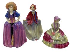 Early 20th century miniature Royal Doulton figures comprising