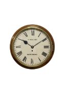 John Rodgers of Cambridge - 8-day chain fusee wall clock c1910