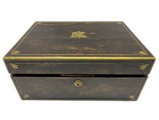 Victorian Coromandel vanity or toilet box