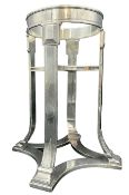 Elkington Plate White Star Line ice bucket stand in the 'Plain Line' pattern