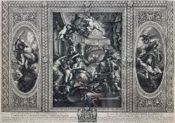 After Peter Paul Rubens (Flemish 1577-1640): 'The Apotheosis of James I -the Banqueting House Ceilin