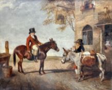Abraham Cooper (British 1787-1868): 'A Mule (the Property of Lord Holland) - and an Ass'