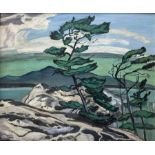 W Machin (British 20th century) after Alfred Joseph Casson (Canadian Group of Seven 1898-1992): 'Whi