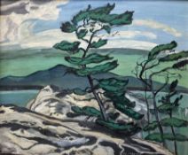 W Machin (British 20th century) after Alfred Joseph Casson (Canadian Group of Seven 1898-1992): 'Whi