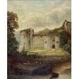 Henry Harris (British 1852-1926): Chepstow Castle - Wye Valley Wales