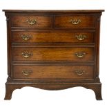 George III design mahogany straight-front chest