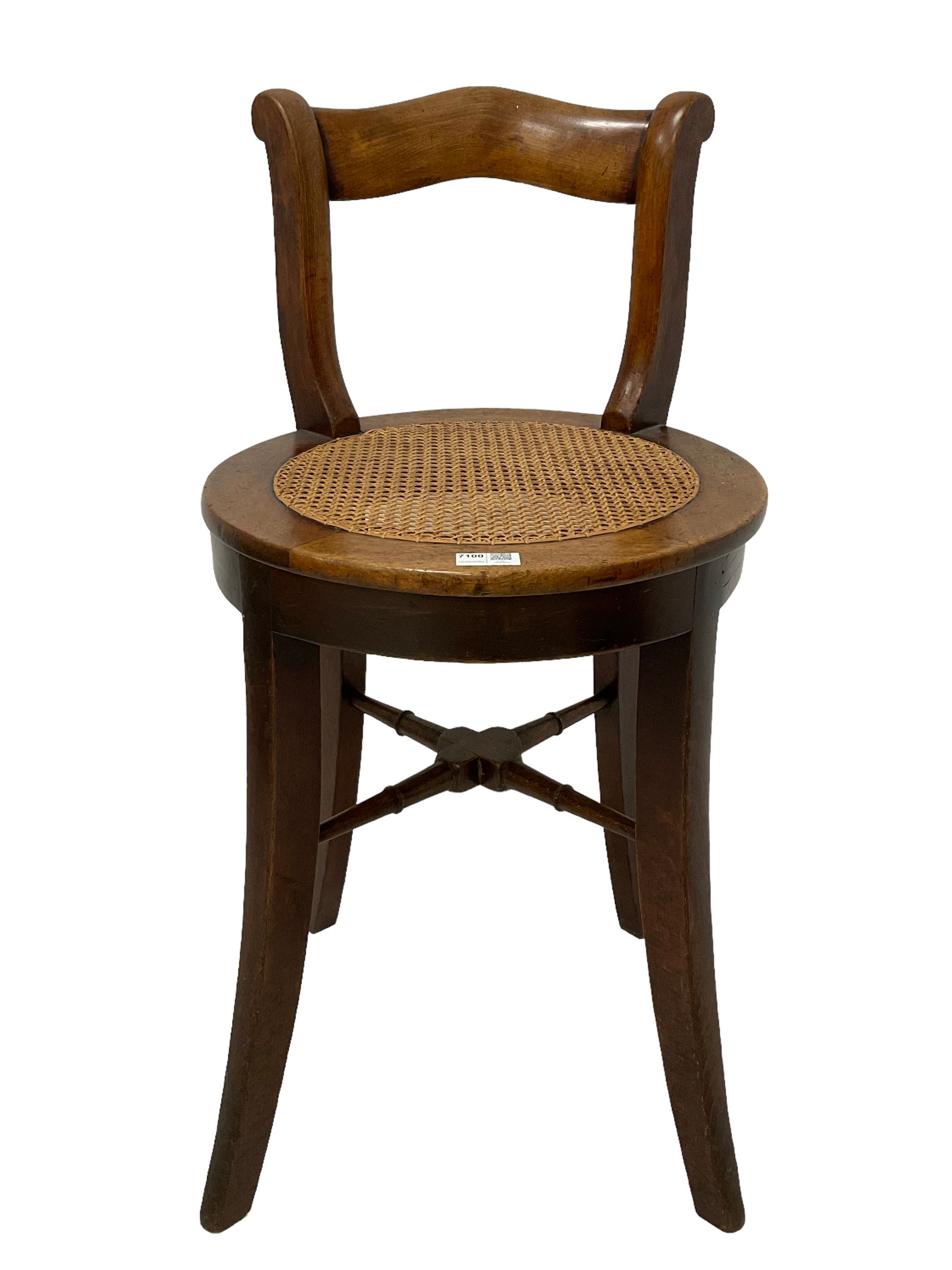 19th century cello or harp stool - Image 4 of 5