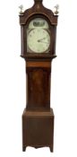 William Dixon of Pickering - 30-hour mahogany longcase clock c1840