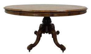 Victorian rosewood loo table