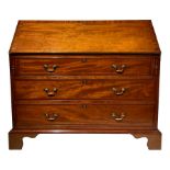 Late 19th century mahogany bureau