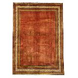 Persian Arrak red ground rug