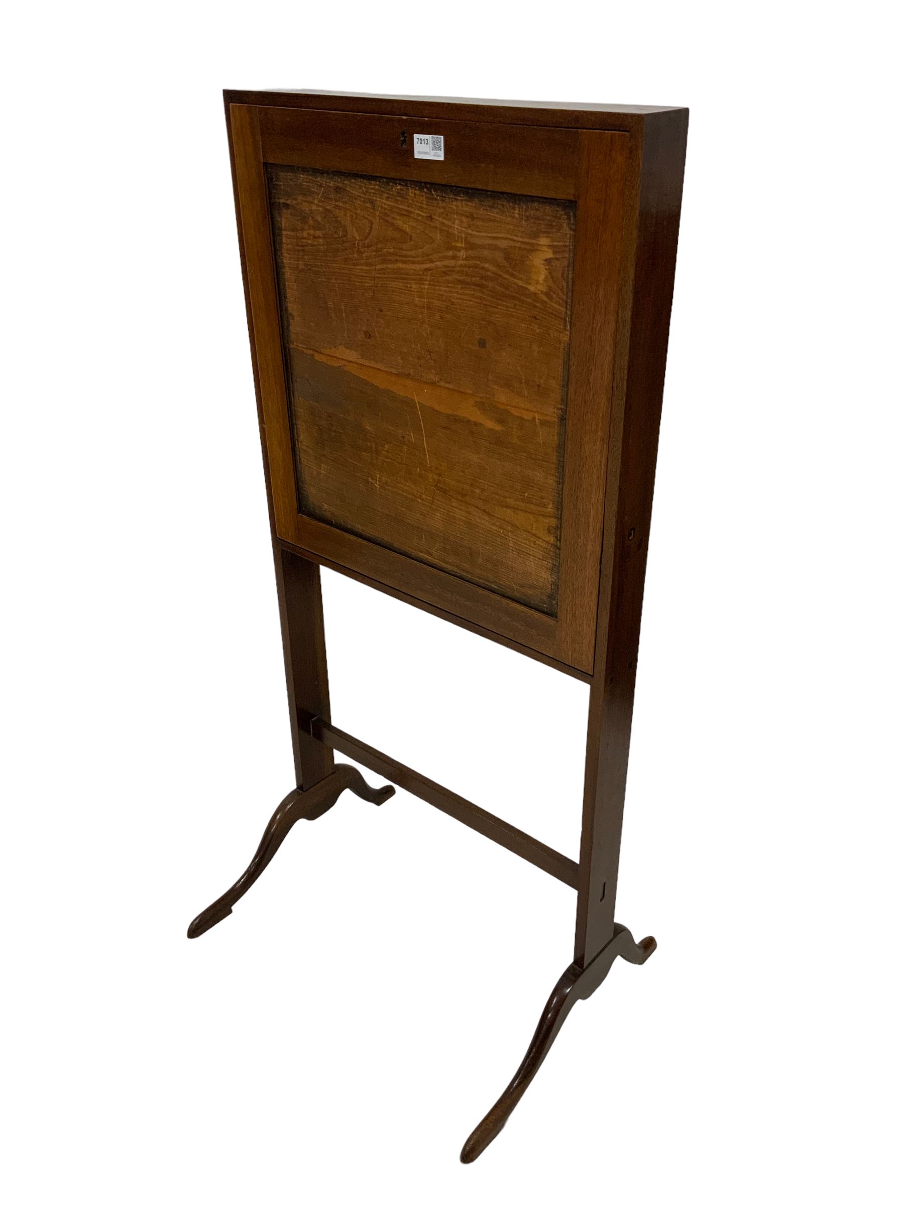 19th century mahogany travel desk - Image 2 of 7