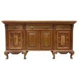 Early 20th century walnut sideboard