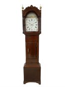 Mid-19th century - mahogany 8-day longcase clock