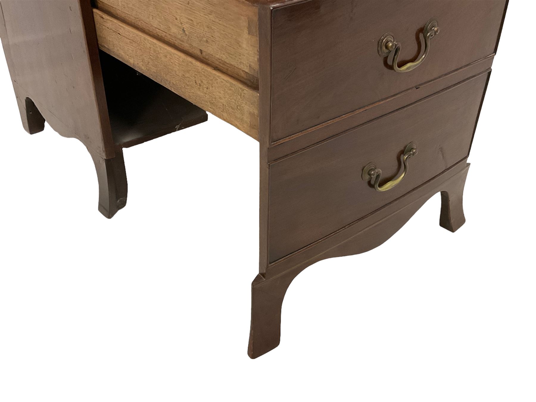 George III mahogany night-cabinet commode - Image 6 of 8