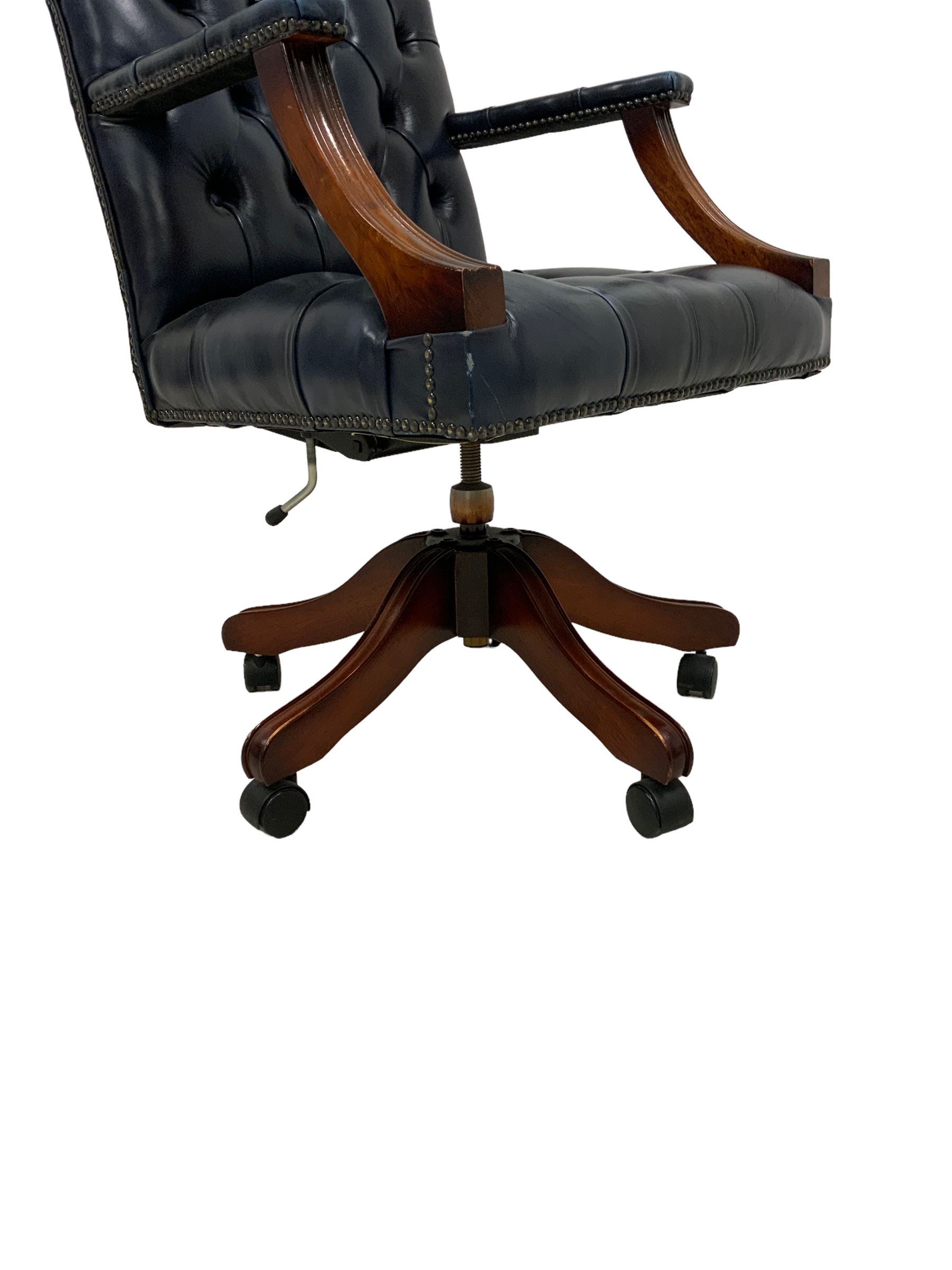 Gainsborough design swivel desk chair - Image 3 of 4