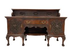 Early to mid-20th century walnut sideboard