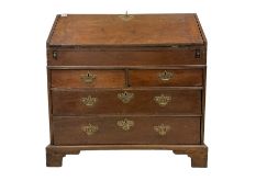 George III oak bureau