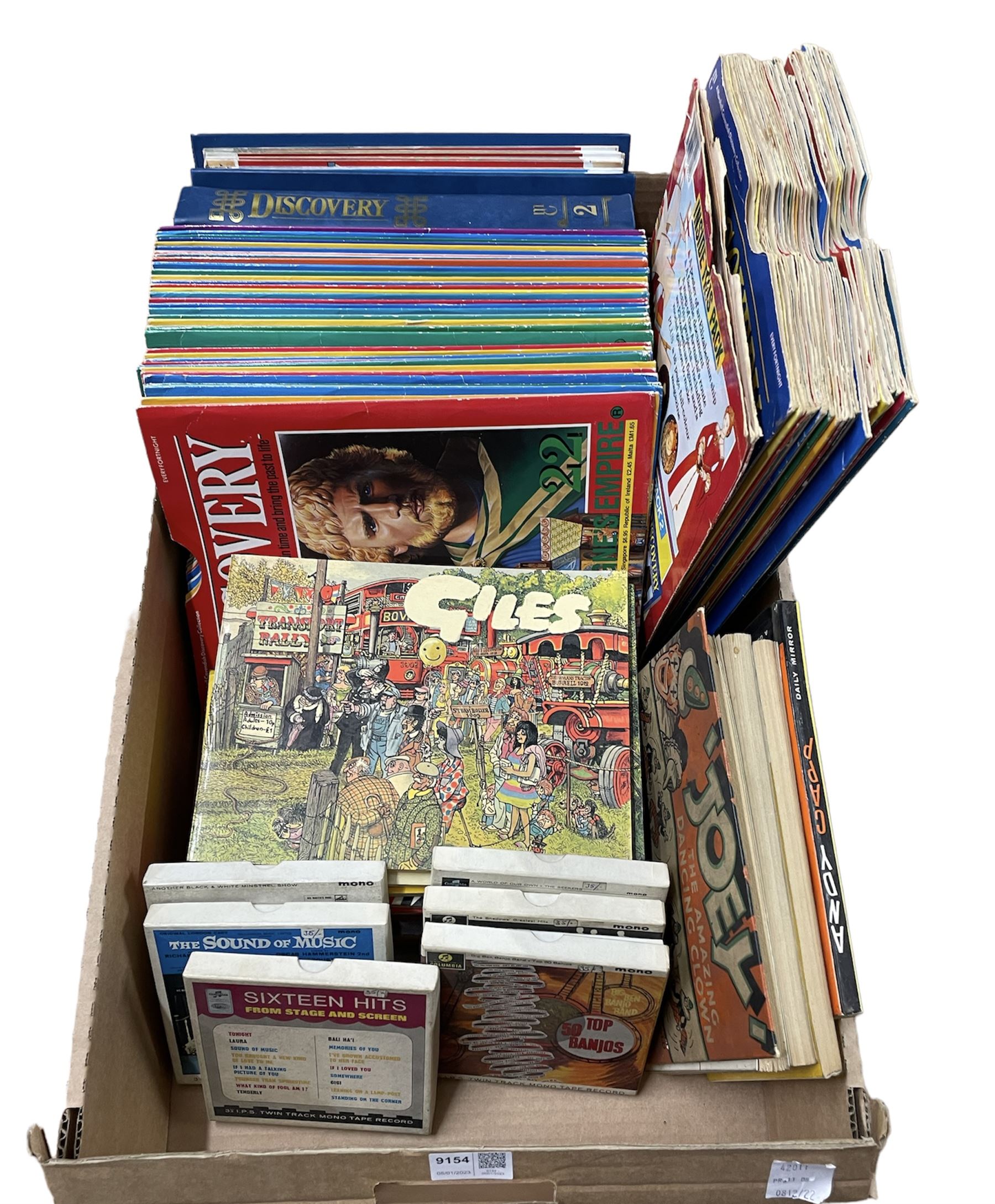 Collection of Discovery magazines