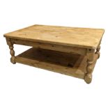 Pine coffee table