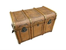 Vintage traveling trunk