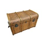 Vintage traveling trunk