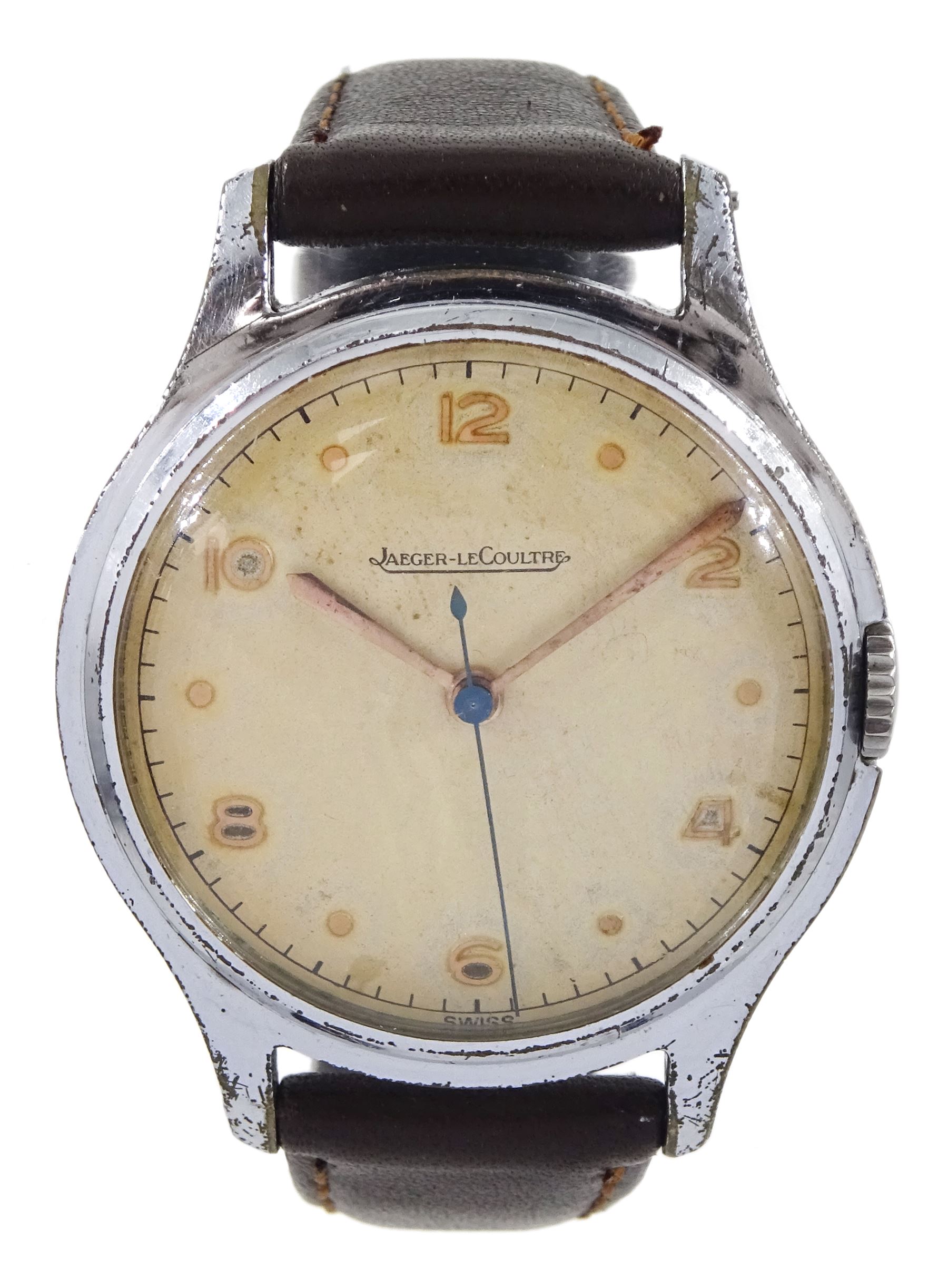 Jaeger-Lecoultre gentleman's manual wind wristwatch