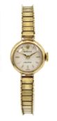 Rolex Precision ladies 9ct gold manual wind wristwatch