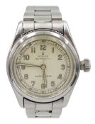 Rolex Oyster Royal gentleman's stainless steel manual wind wristwatch
