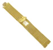 Garrard 18ct gold ladies manual wind wristwatch