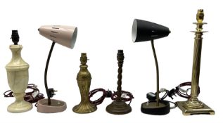 Two vintage Pifco adjustable desk lamps