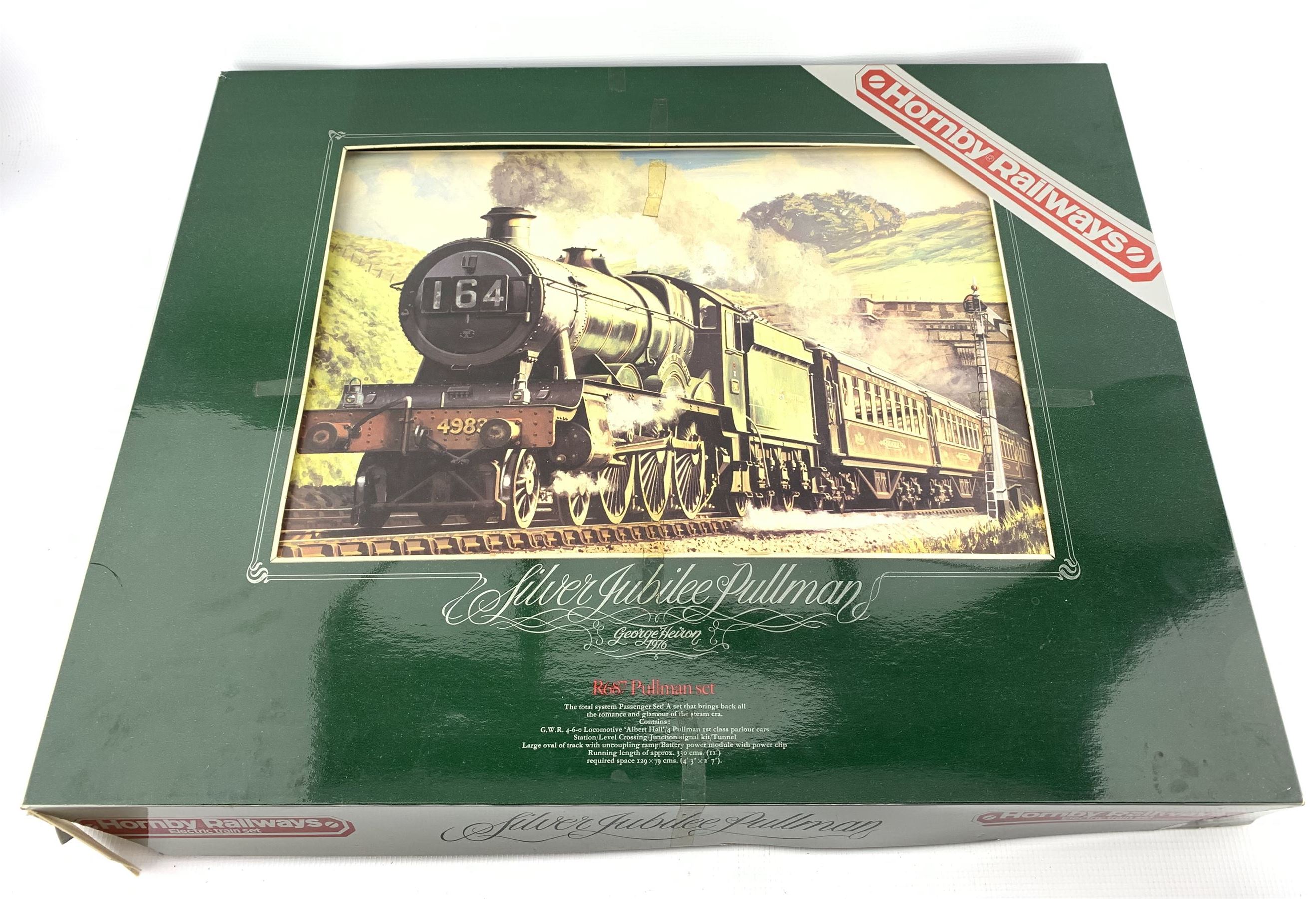 Hornby Railways OO gauge R687 Silver Jubilee Pullman train set - Image 2 of 2