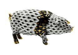 Herend First Edition pig