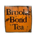 Large Brooke Bond Tea single sided enamel sign 102cm square