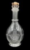 Early 20th century four section advertising decanter for "The Real American Cocktail Big Tree Brand