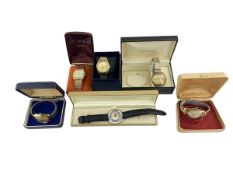 Six automatic wristwatches including Curtiss