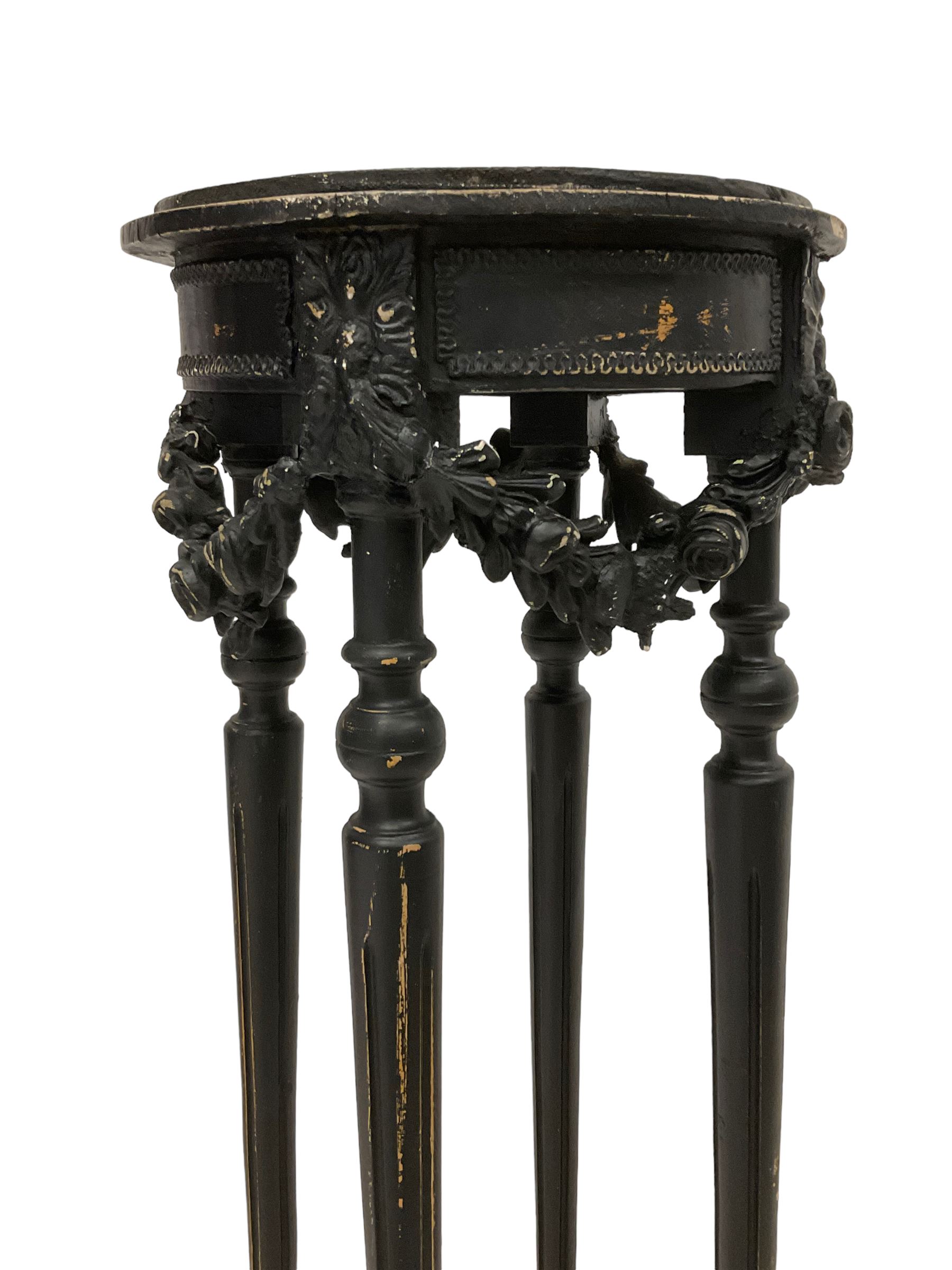 Small French style lamp table - Image 2 of 4