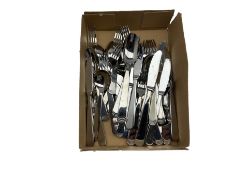 Set of Oneida stainless steel cutlery for six covers 44 pieces