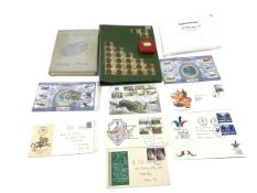 World stamps including Aden