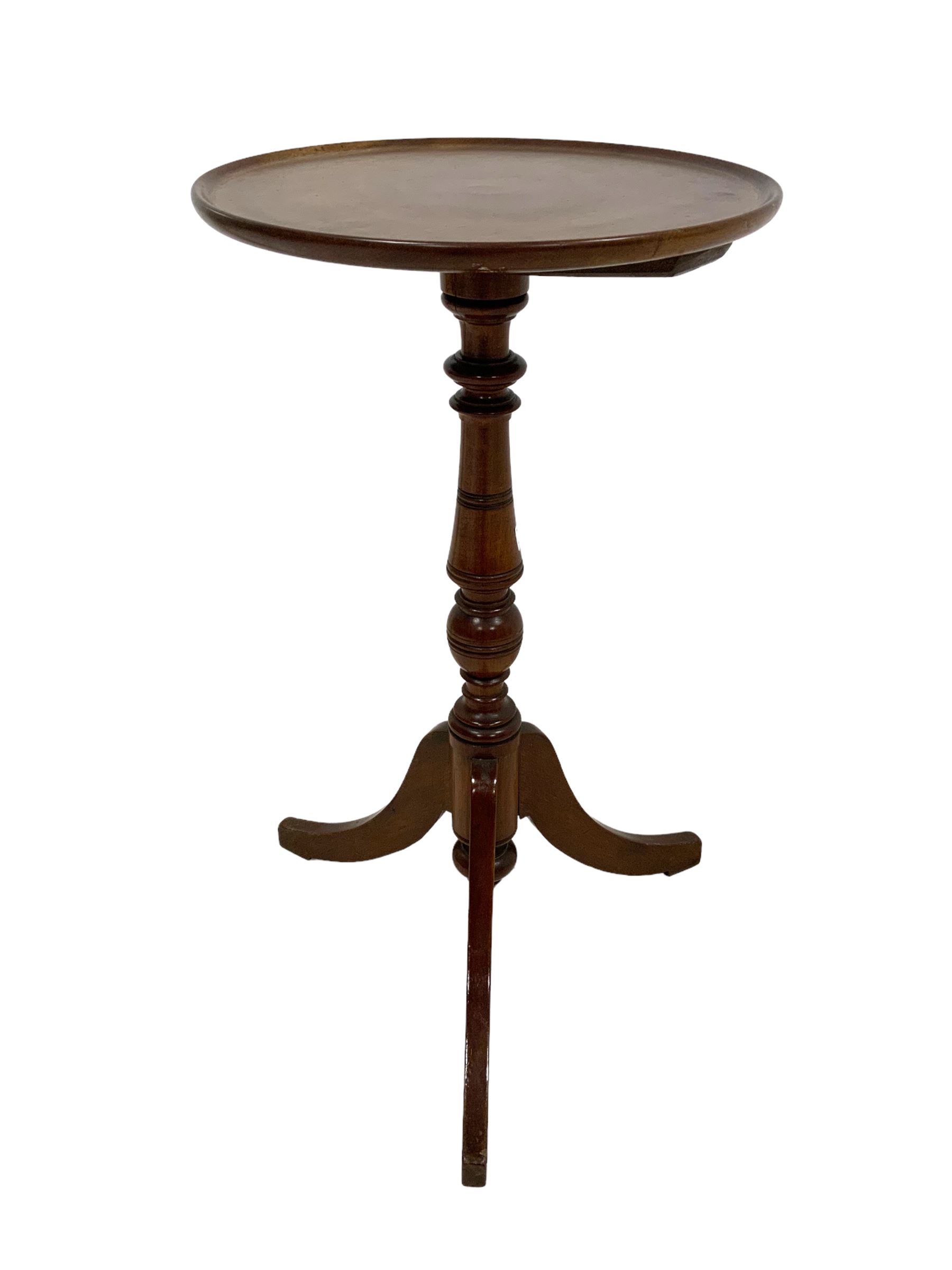 Late 19th century walnut wine table - Image 5 of 5