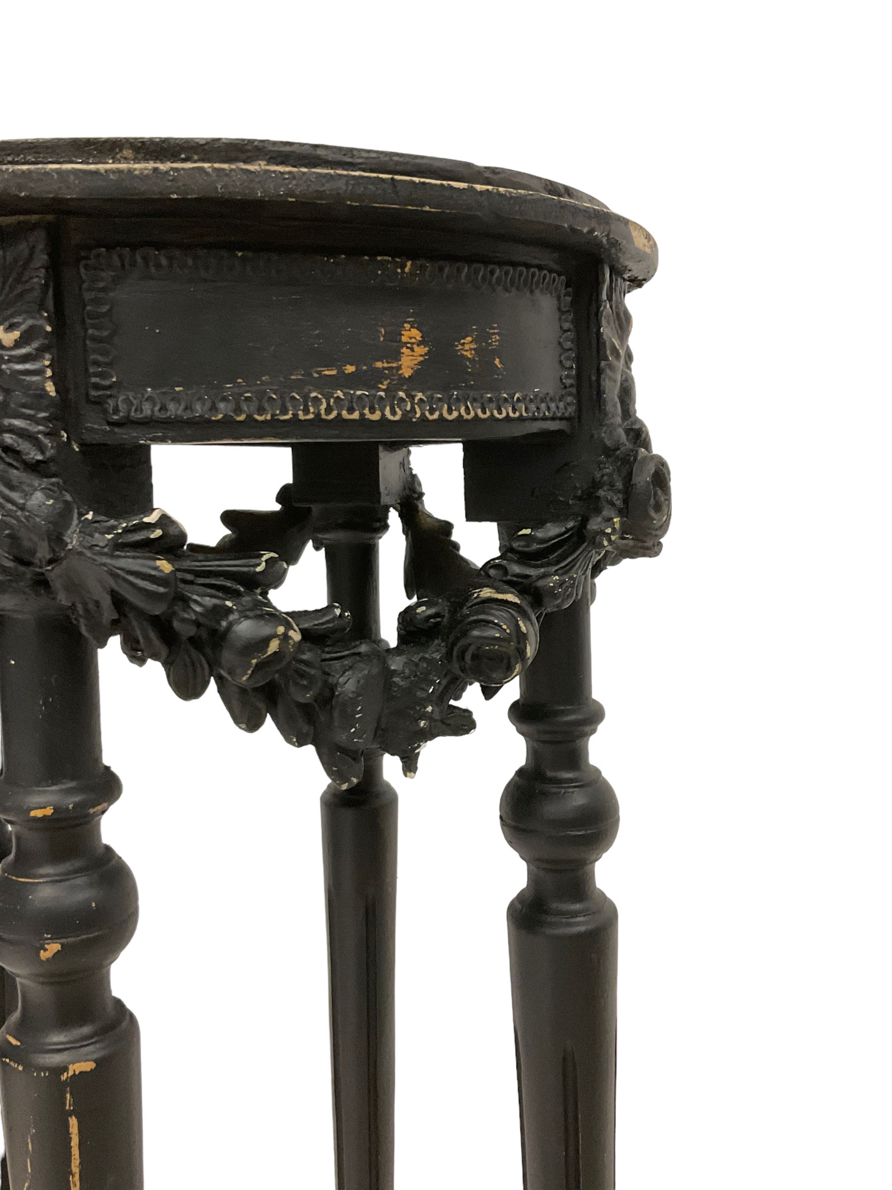 Small French style lamp table - Image 4 of 4