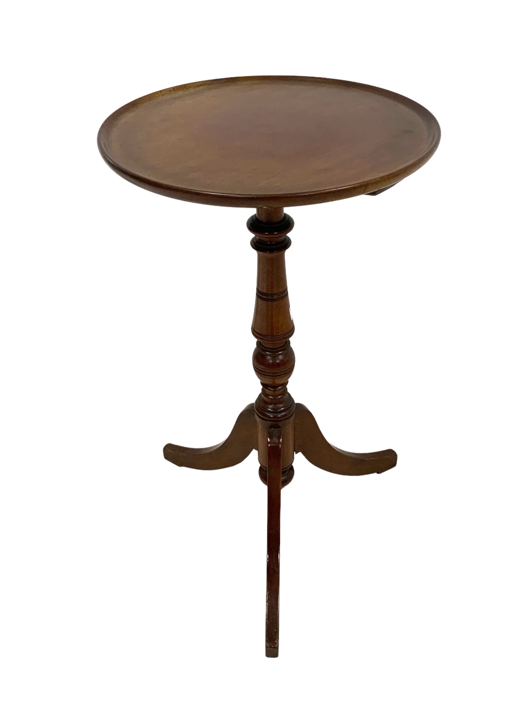 Late 19th century walnut wine table - Image 2 of 5