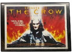 Vintage movie poster - 'The Crow' starring Brandon Lee