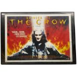 Vintage movie poster - 'The Crow' starring Brandon Lee