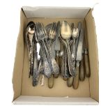 Quantity of French silver plated cutlery by Ravinet d'Enfert etc