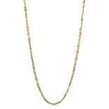 18ct gold fancy link chain necklace