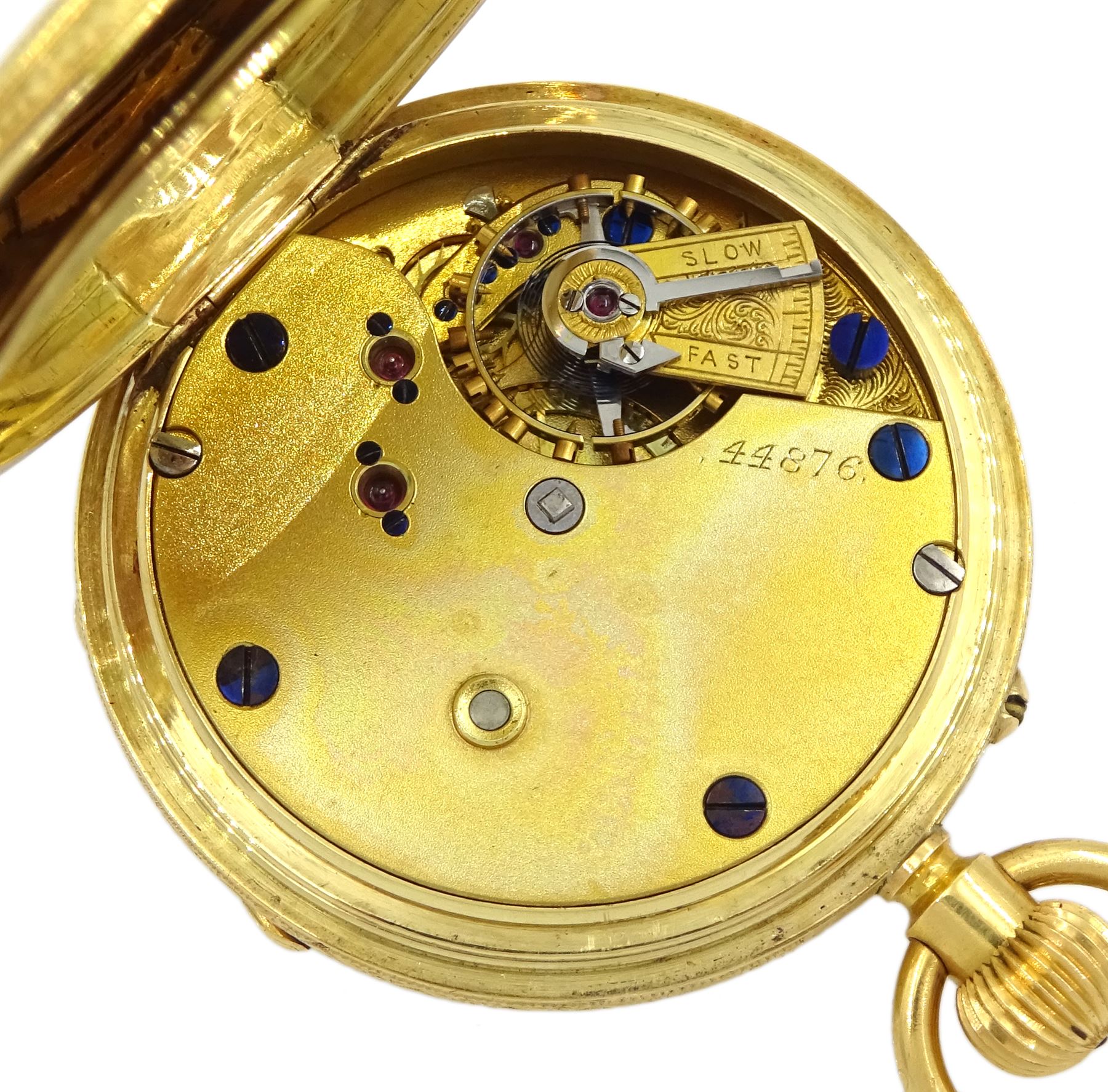 Victorian 18ct gold ladies open face keyless lever presentation pocket watch - Image 5 of 5